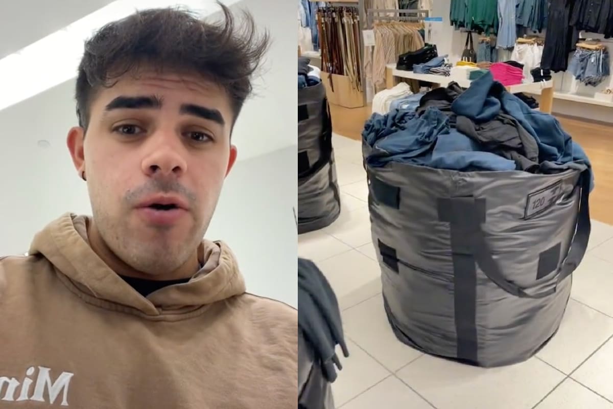 Un tiktoker mostró la manera en la que una tienda podría generar incomodidades a los clientes; en esta ocasión al exhibir la nueva línea de ropa de Kanye West