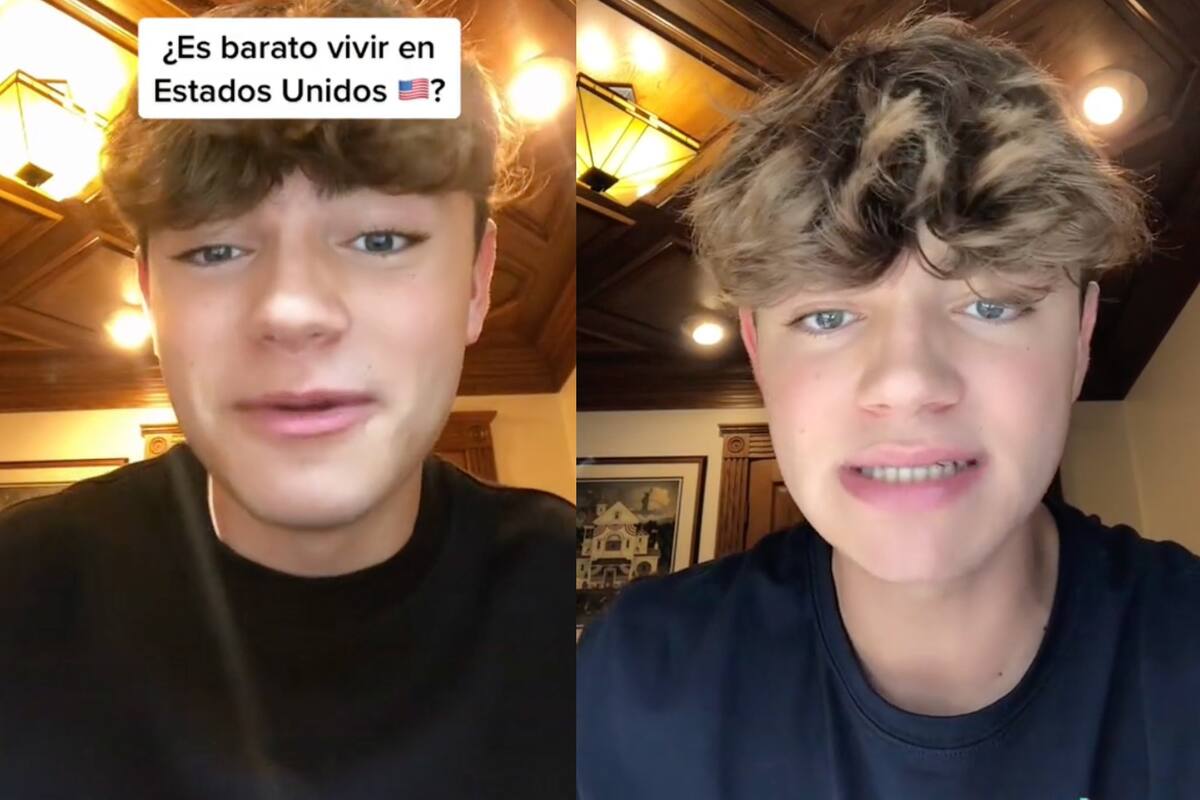 Un tiktoker vivió choques culturales en Estados Unidos al dejar su natal, España