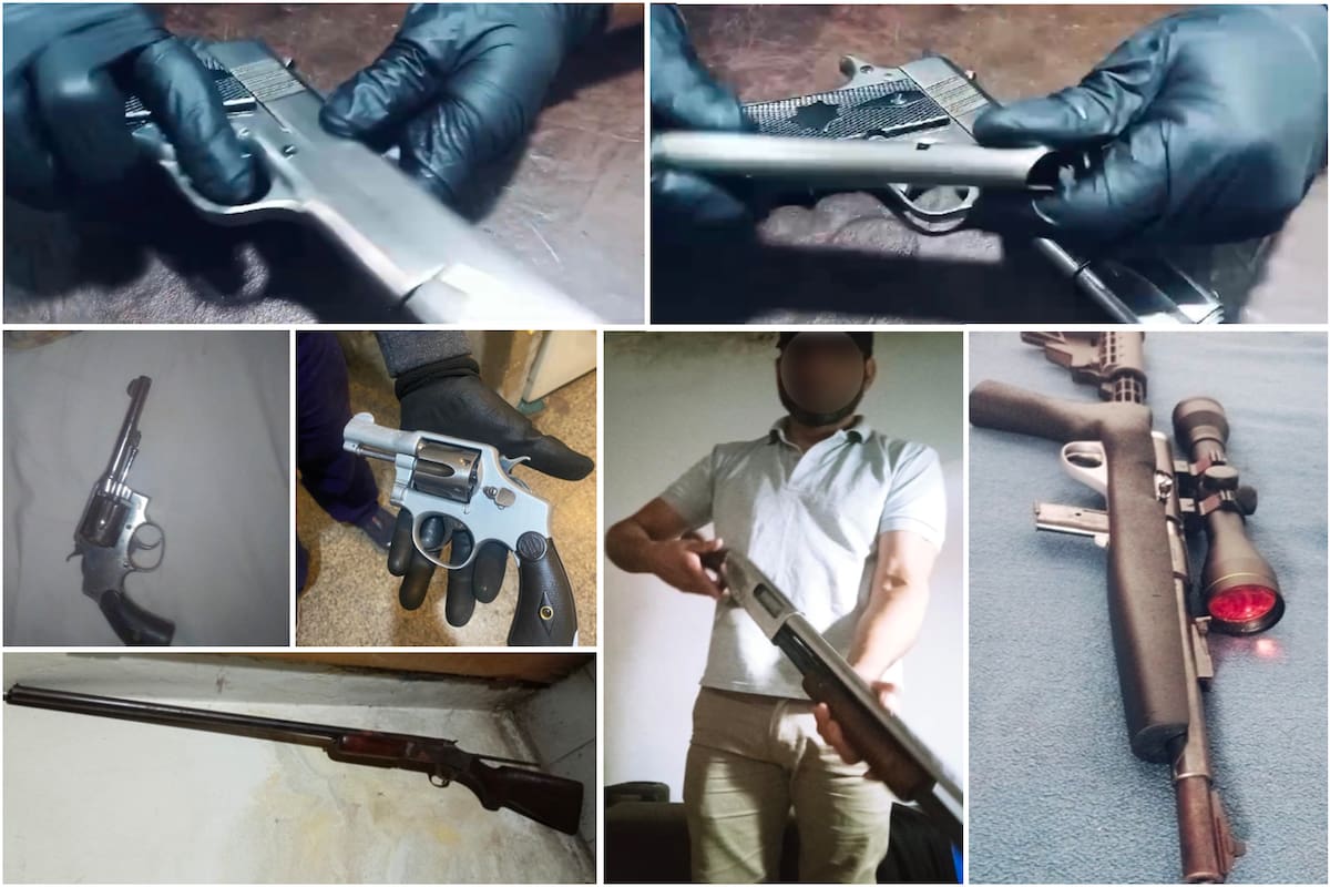 Un tío y su sobrino fueron procesados con prisión preventiva por vender armas y municiones