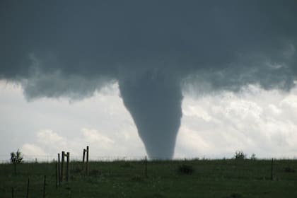 Un tornado cerca de Denver, Colorado