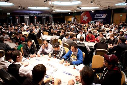 Un torneo de póquer organizado por PokerStar. La compañía de juegos on line cuenta con una ganancia estimada por especialistas en 1000 millones de dólares