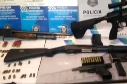 Un total de nueve armas en poder de los extranjeros fueron secuestradas por la policía bonaerense