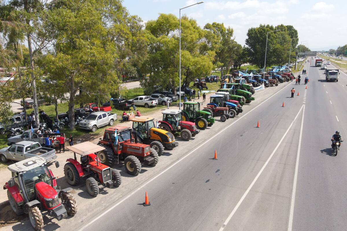 Un tractorazo en Córdoba