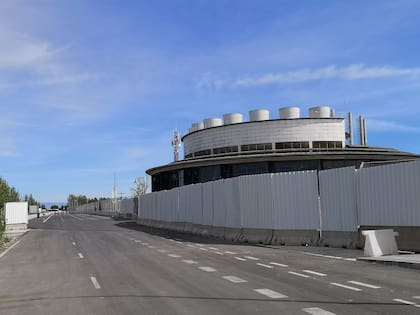 Un tramo del circuito de la F1 en Madrid