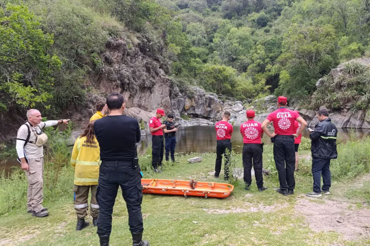 Un turista de 24 años falleció en el Rio Ceballos
