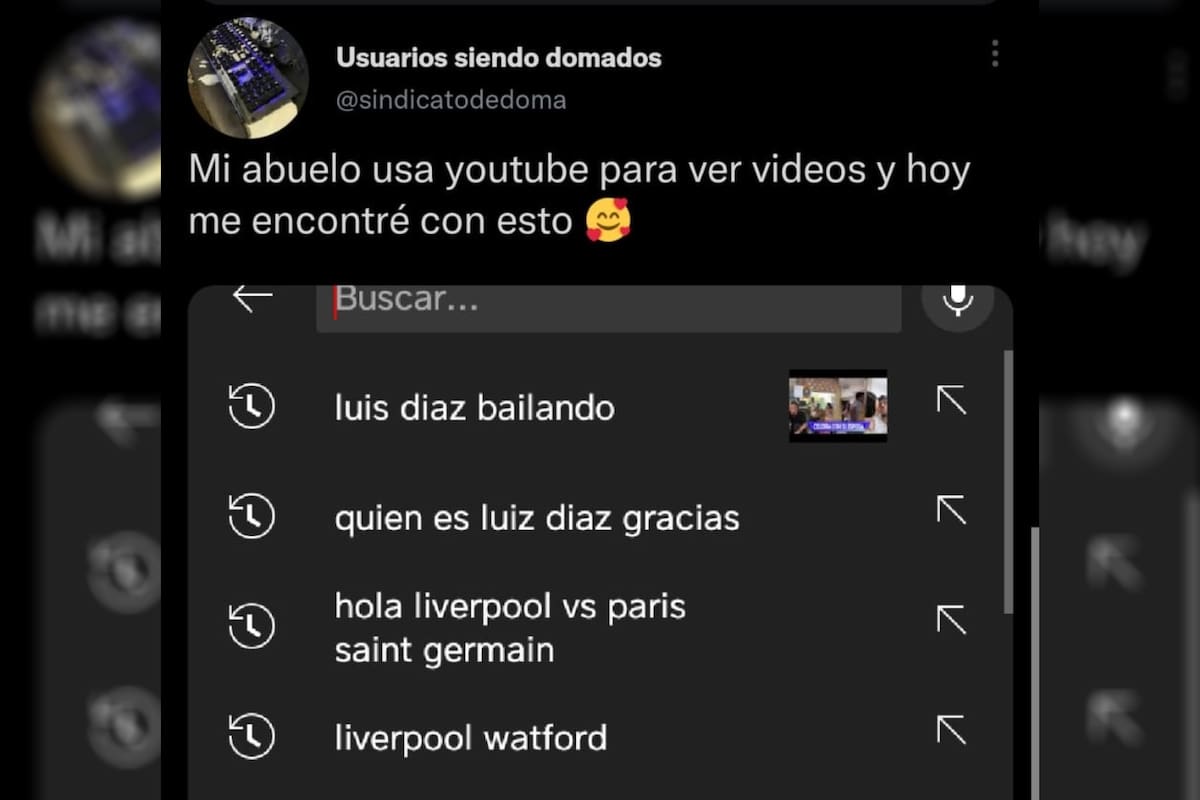 Un usuario compartió las búsquedas de su abuelo en Twitter y se volvió viral