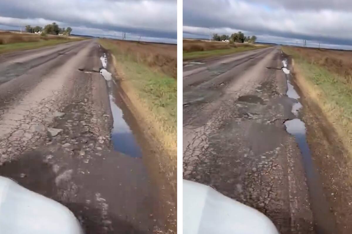 Un usuario de las redes sociales publicó el estado en el que están las rutas y generó una ola de comentarios