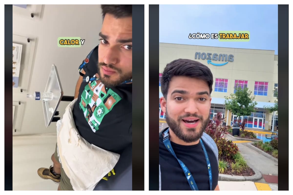 Un usuario de Tik Tok reveló cómo es trabajar en Amazon (Captura Tik Tok)