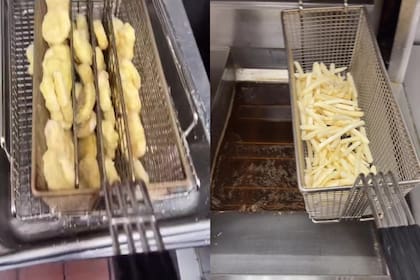 Un usuario mostró cómo se preparan los nuggets y las papas fritas en McDonald's