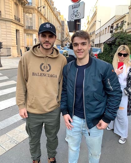 Un usuario mostró en Instagram que Wanda Nara y Mauro Icardi estuvieron juntos en París