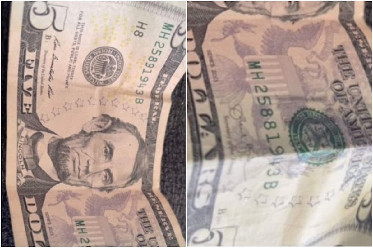 Un usuario no dejó pasar desapercibido un detalle en el billete que recibió y podría multiplicar su valor