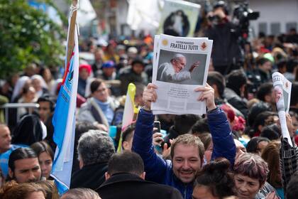 Un vecino de Barracas reivindica la figura del papa Francisco