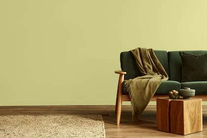 Un verde musgo suave, asociado con la naturaleza, que invita a aquietar la mente.