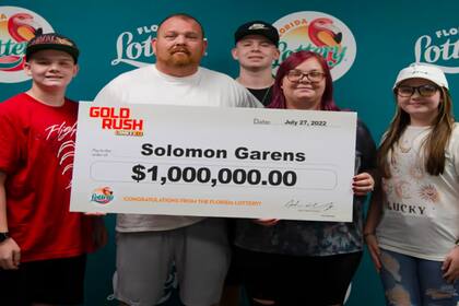 Un viaje a Florida se convirtió en la aventura perfecta para una familia que ganó la lotería