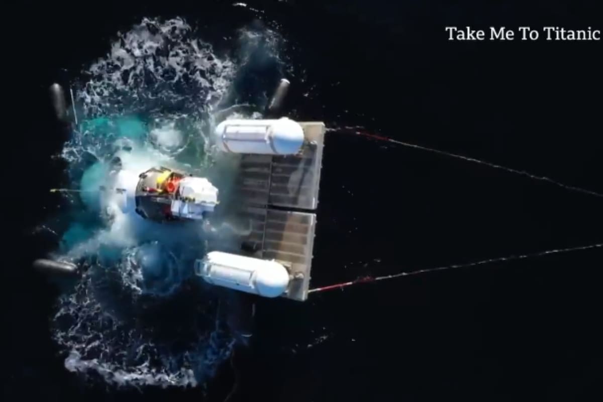 Un viaje anterior del Titán tuvo un problema con sus propulsores, que se observa en una parte de un documental de la BBC