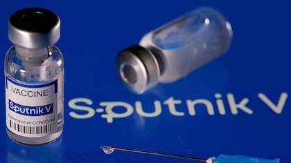 Un vial de Sputnik V