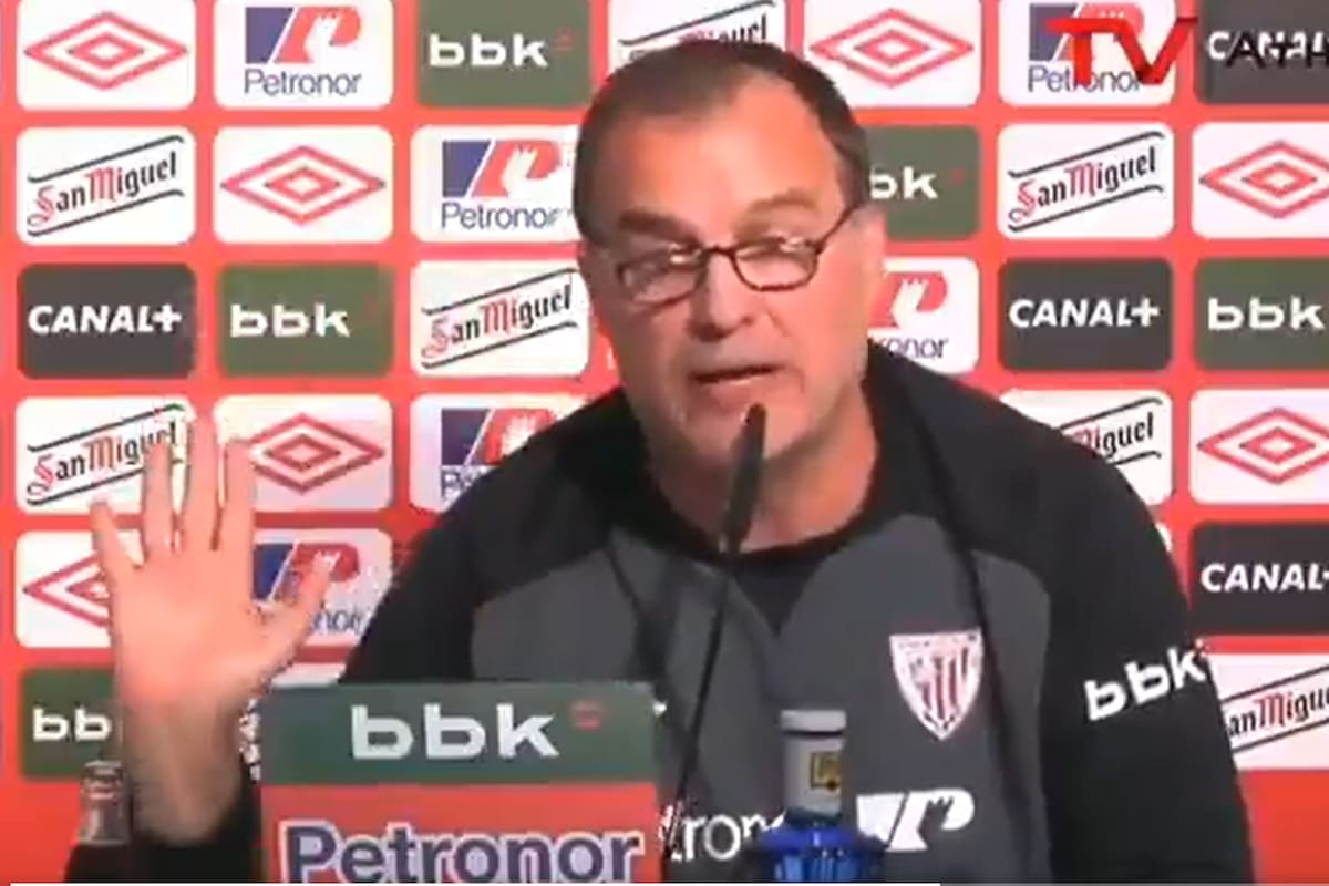 Un video de Bielsa hablando de juveniles en la época en la que dirigía a Athletic Bilbao se hizo viral por la crisis de Barcelona