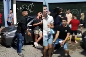 Un video del festejo de Navidad llamó la atención de los usuarios en las redes sociales