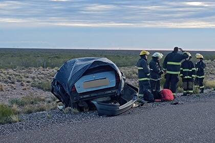 Un violento choque terminó con la muerte de dos personas.