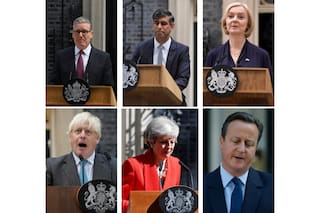 Un vistazo a la rápida sucesión de primeros ministros británicos en los últimos 10 años
