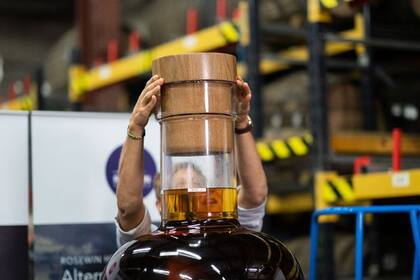 Un whisky de tan solo... 1,8 metros de altura