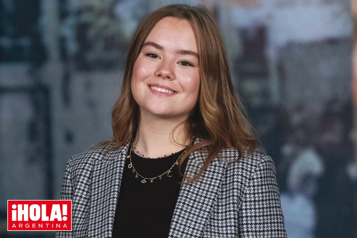 Una adolescente real. La princesa Ariane durante una sesión de fotos en la Nieuwe Kerk de Ámsterdam, en noviembre de 2022.