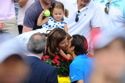 Una alianza de fuego entre Roger Federer y Mirka Vavrinec,hoy padres de dos pares de gemelos.