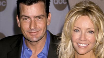 Una amiga. Heather mostró su apoyo para Charlie Sheen