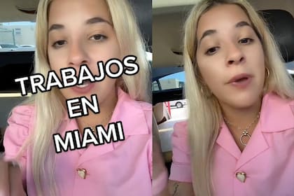 Una argentina alertó sobre la realidad de trabajar en Estados Unidos