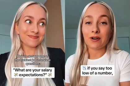 Una asesora laboral respondió la pregunta más difícil de las entrevistas y se volvió viral (Foto: Captura Instagram/@advicewitherin)