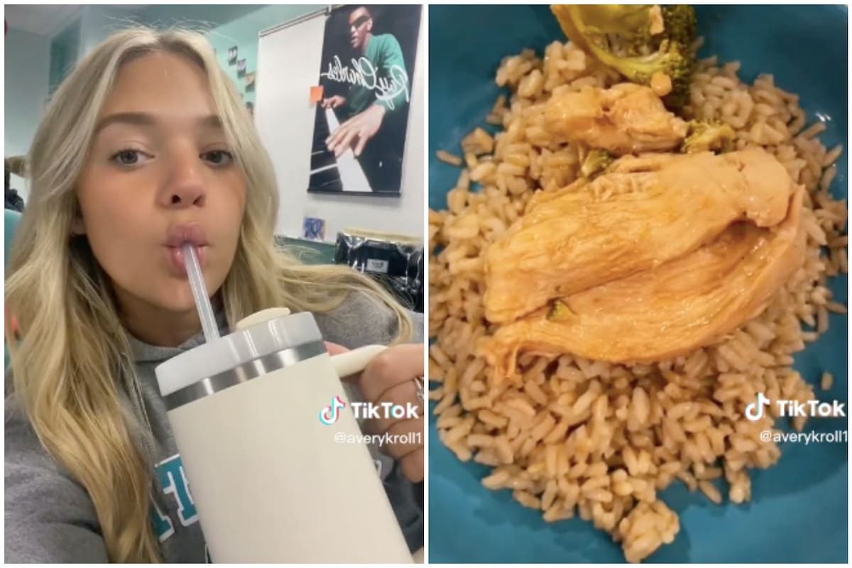 Una atleta estadounidense mostró qué es lo que come cada día para mantenerse en buen estado físico