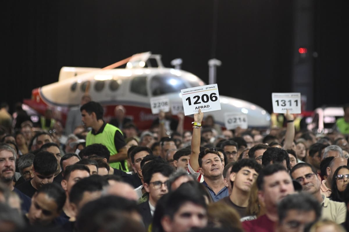 Una avioneta fue subastada por $70 millones