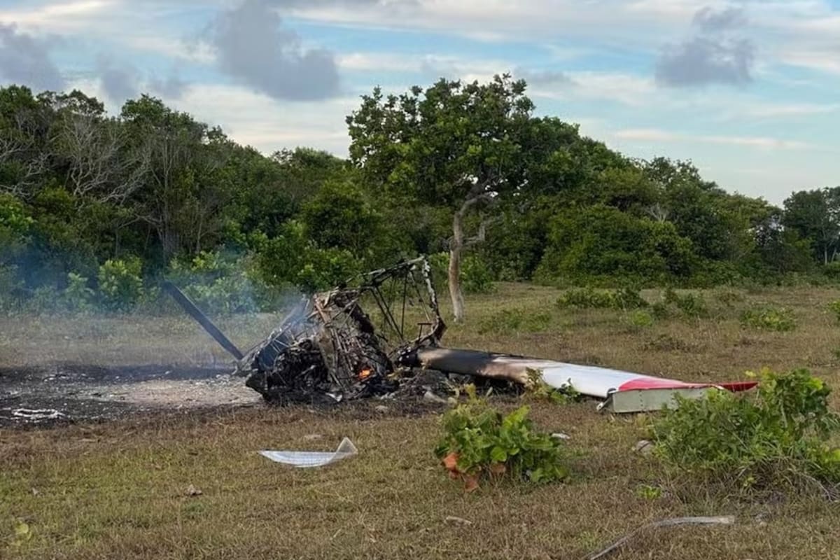 Una avioneta se estrelló en el estado de Bahía en Brasil.