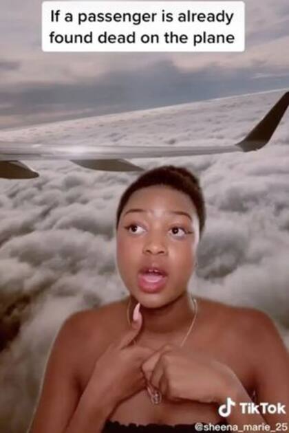 Una azafata revela lo que sucede cuando alguien muere en un avión, y es muy espeluznante (Foto: Captura de video)