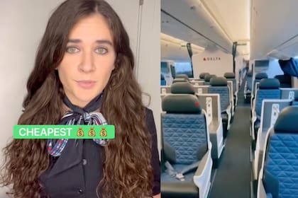 Una azafata reveló el dato clave que puede servir para obtener asientos de primera clase en un vuelo