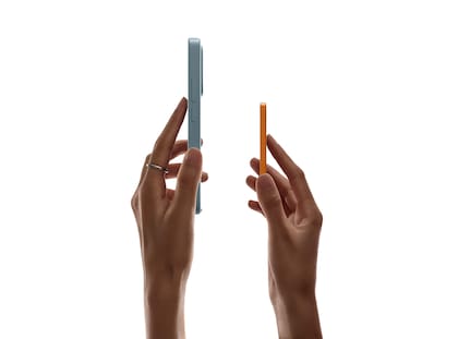 Una batería Ultrathin Magnetic Powerbank de Xiaomi, diseñada para el iPhone 17; sirve para cualquier smartphone o funda compatible con MagSafe, de Apple o con Android