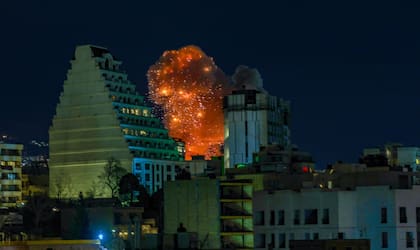 Una bomba estalla en el centro de Teherán