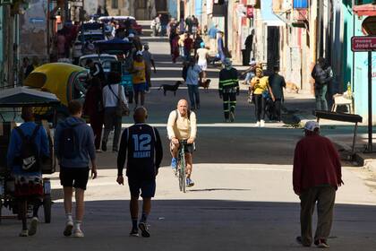 Una calle de La Habana, Cuba, el 10 de febrero de 2026.