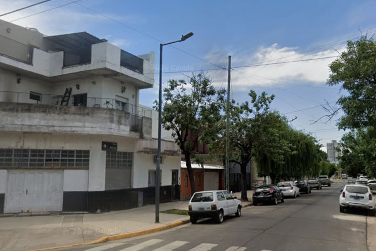 Una calle de Villa Riachuelo