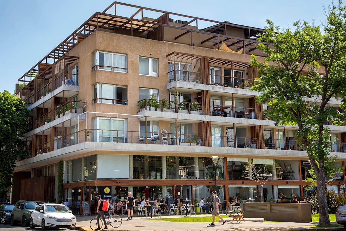 Una calle del barrio de Villa Urquiza