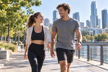 Una caminata breve puede representar un primer paso hacia una vida más activa