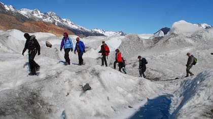 Una caminata en el Parque Nacional Los Glaciares