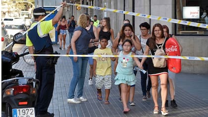 Una camioneta atropello varias personas en Barcelona