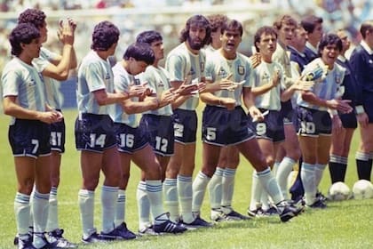 Una camiseta inolvidable: la de la selección argentina en el Mundial de México 86