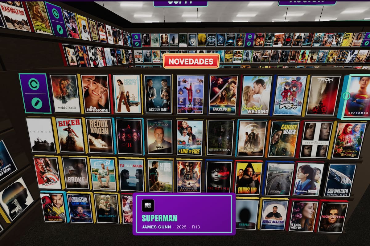 Una captura de pantalla de BingeBrowse, el sitio que permite buscar películas y series nuevas