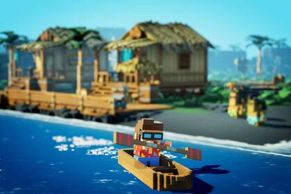 Una captura de pantalla de The Touryst, el primer videojuego 8K para PlayStation 5