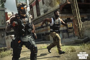 Una captura de pantalla del Call of Duty: Warzone Mobile