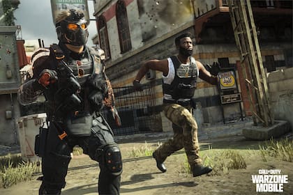 Una captura de pantalla del Call of Duty: Warzone Mobile