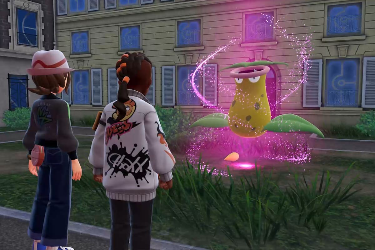 Una captura de pantalla del Pokémon Legends Z-A que estará disponible para las dos versiones de Nintendo Switch desde el 16 de octubre