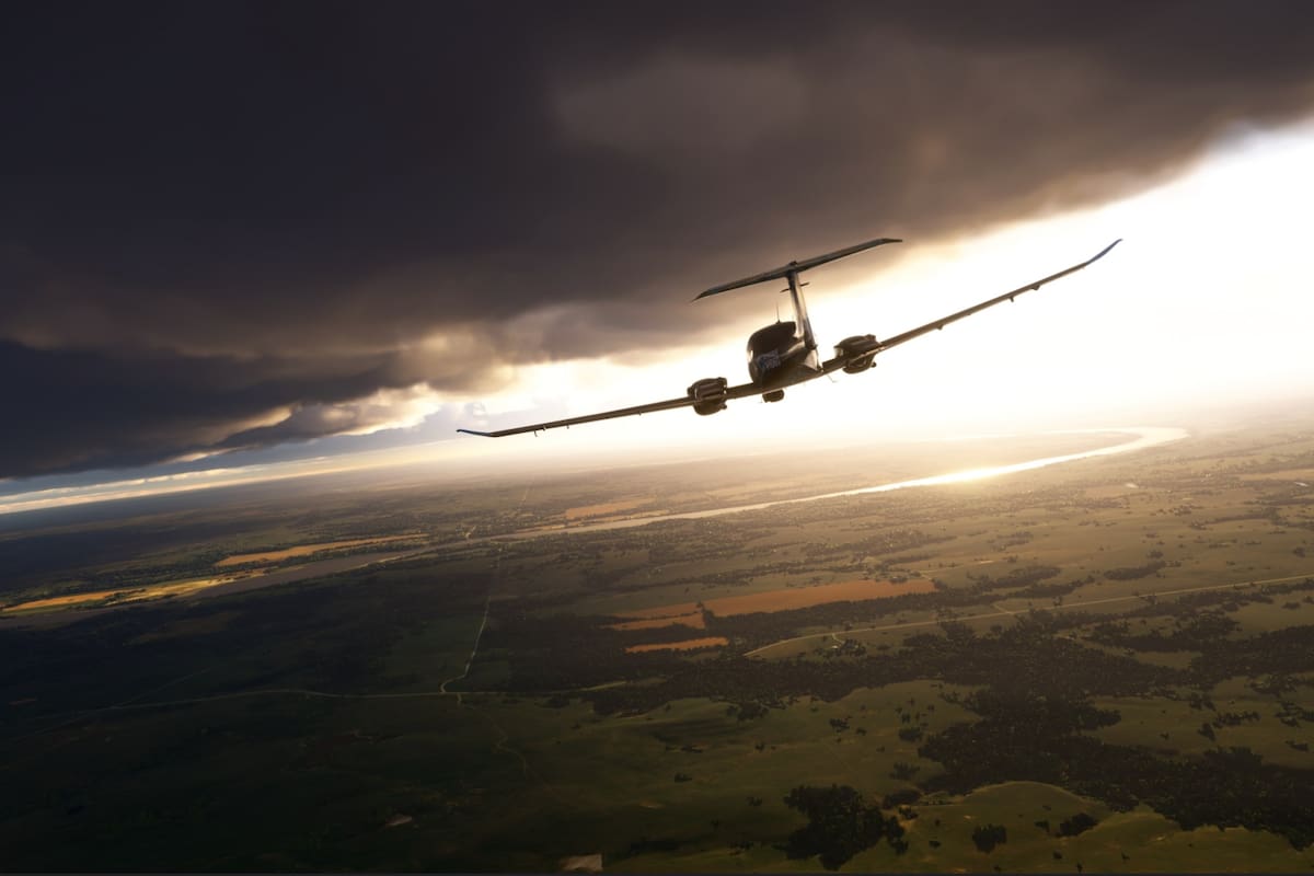 Una captura del Flight Simulator 2024